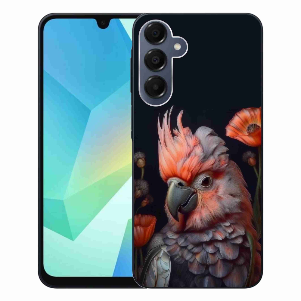 Gélový kryt mmCase na Samsung Galaxy A16 4G/5G - papagáj kakadu vo farbách