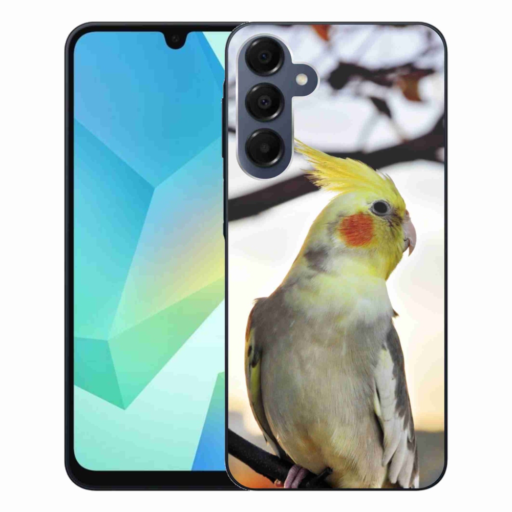 Gélový kryt mmCase na Samsung Galaxy A16 4G/5G - papagáj korela
