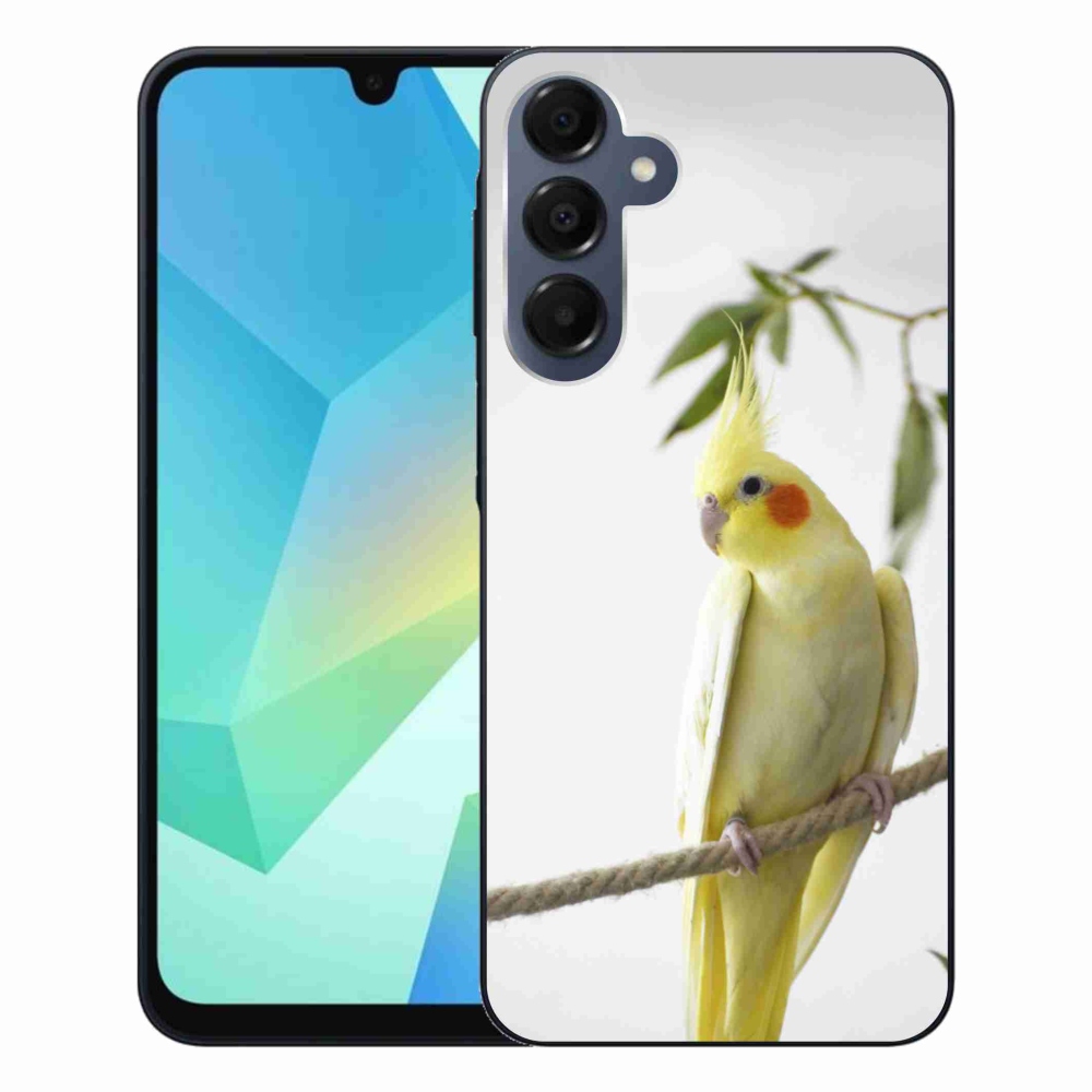 Gélový kryt mmCase na Samsung Galaxy A16 4G/5G - papagáj korela chocholatá