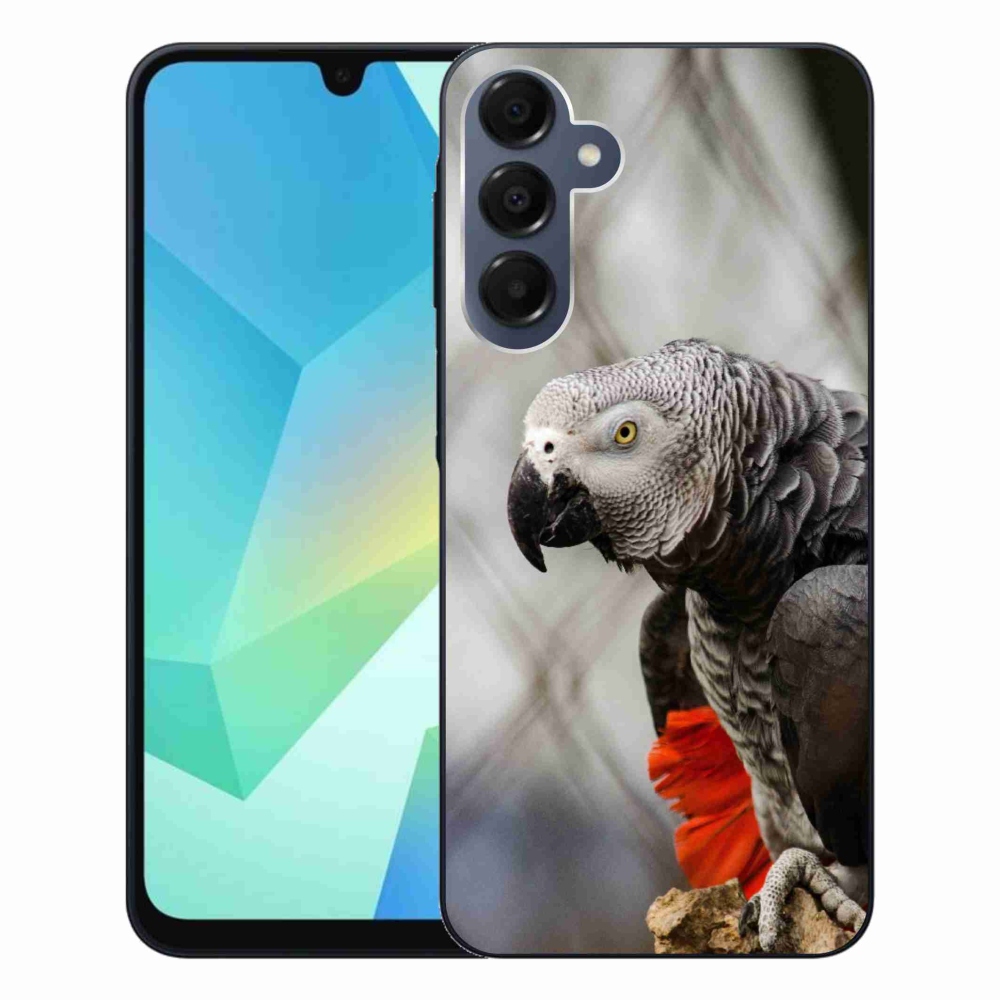 Gélový kryt mmCase na Samsung Galaxy A16 4G/5G - papagáj žako 3