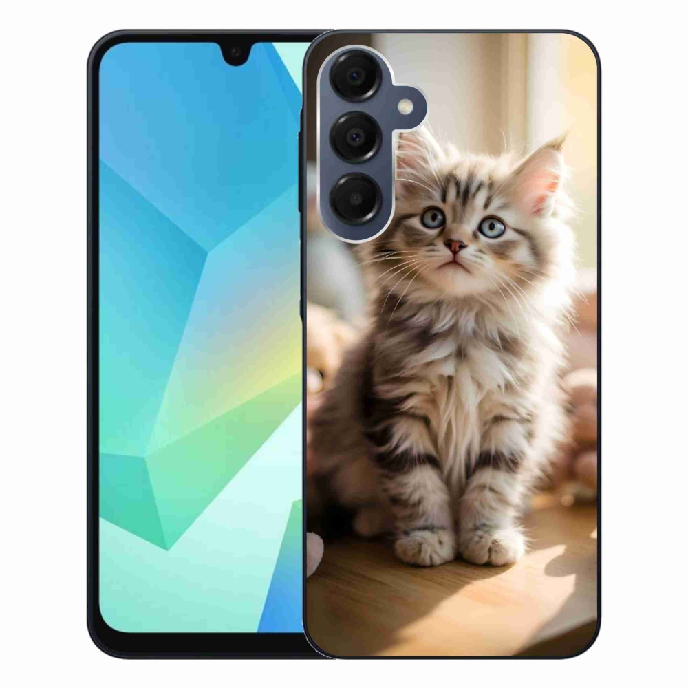 Gélový kryt mmCase na Samsung Galaxy A16 4G/5G - roztomilé mačiatko 10