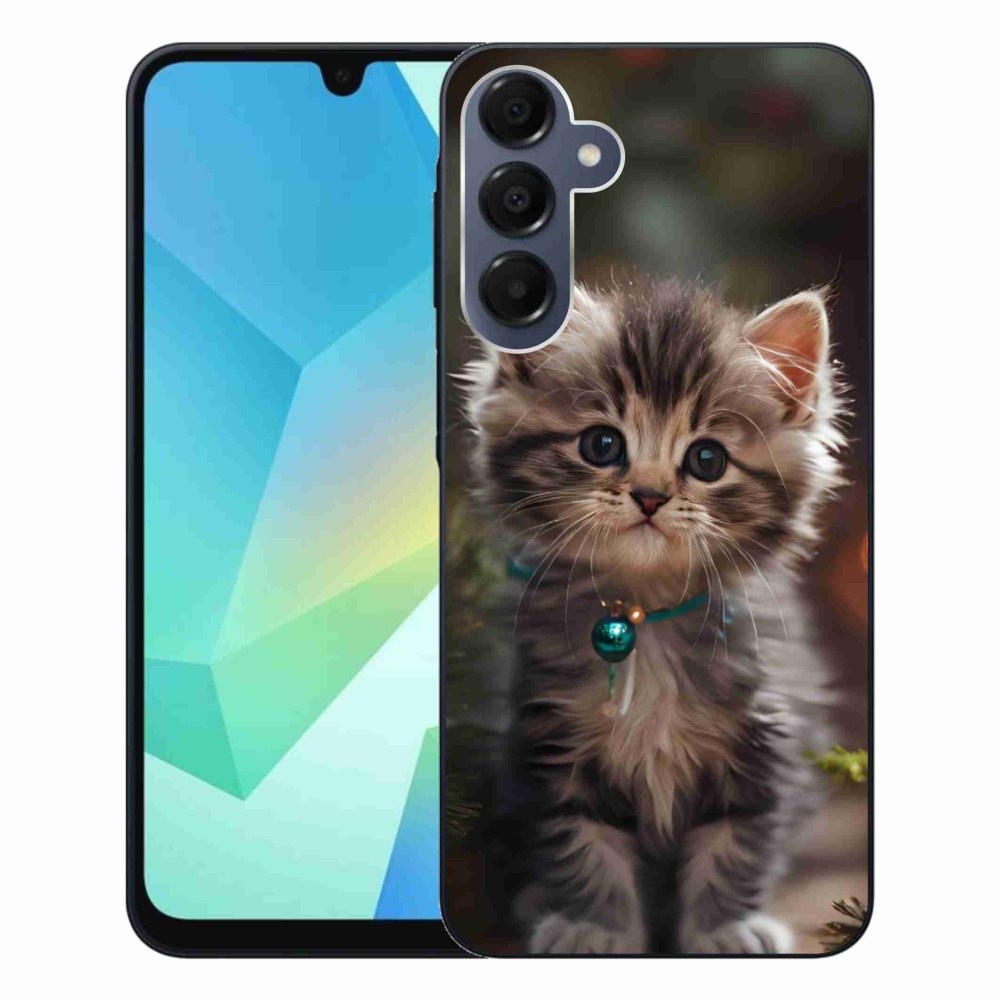 Gélový kryt mmCase na Samsung Galaxy A16 4G/5G - roztomilé mačiatko 11