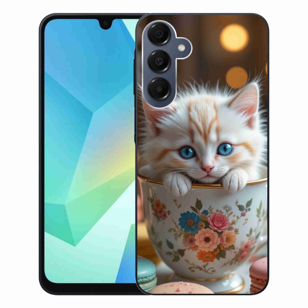 Gélový kryt mmCase na Samsung Galaxy A16 4G/5G - roztomilé mačiatko 6