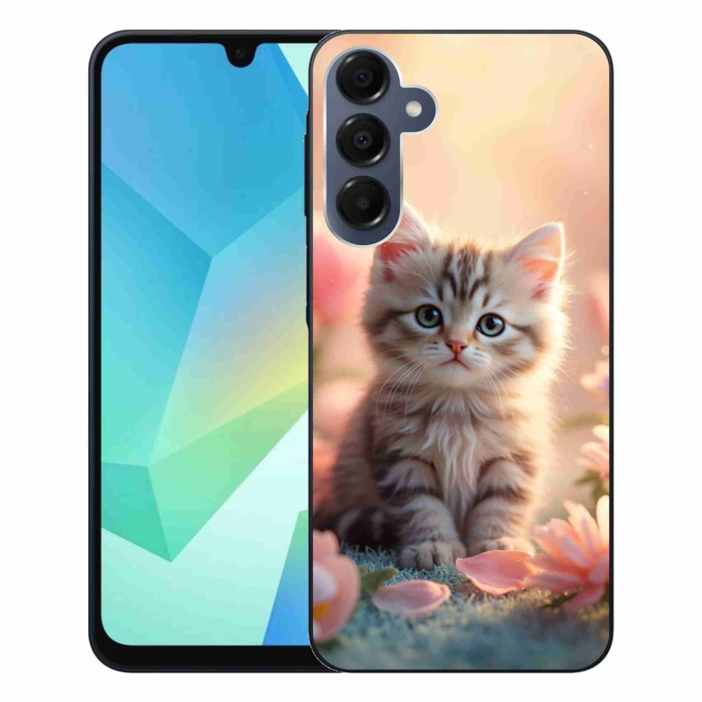 Gélový kryt mmCase na Samsung Galaxy A16 4G/5G - roztomilé mačiatko 8