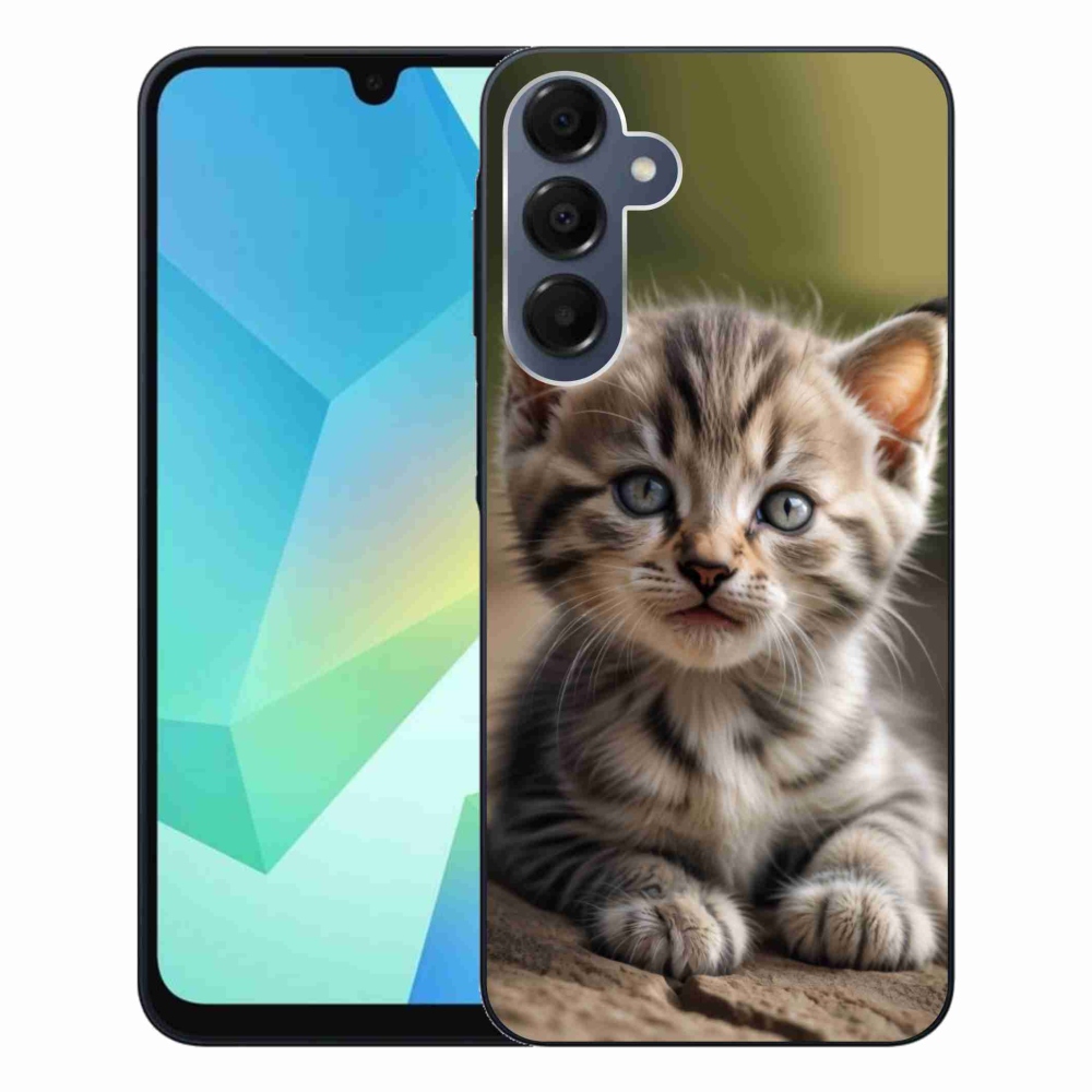 Gélový kryt mmCase na Samsung Galaxy A16 4G/5G - roztomilé mačiatko 9