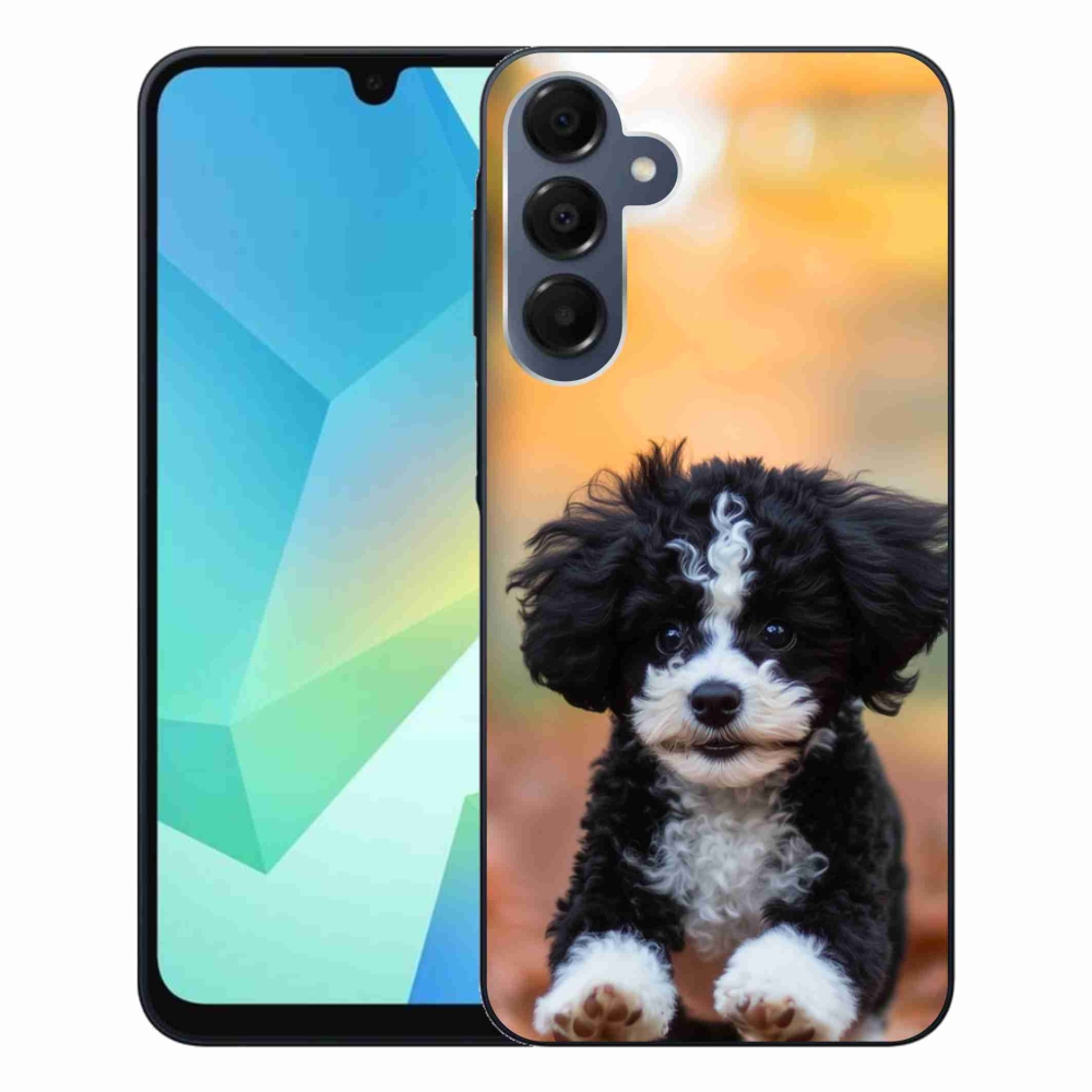 Gélový kryt mmCase na Samsung Galaxy A16 4G/5G - roztomilé šteňa 2