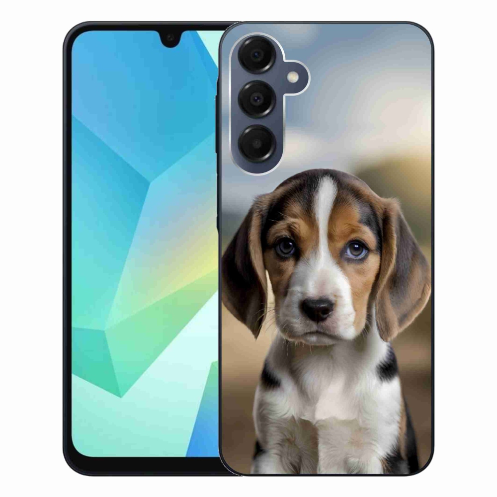 Gélový kryt mmCase na Samsung Galaxy A16 4G/5G - roztomilý bígl