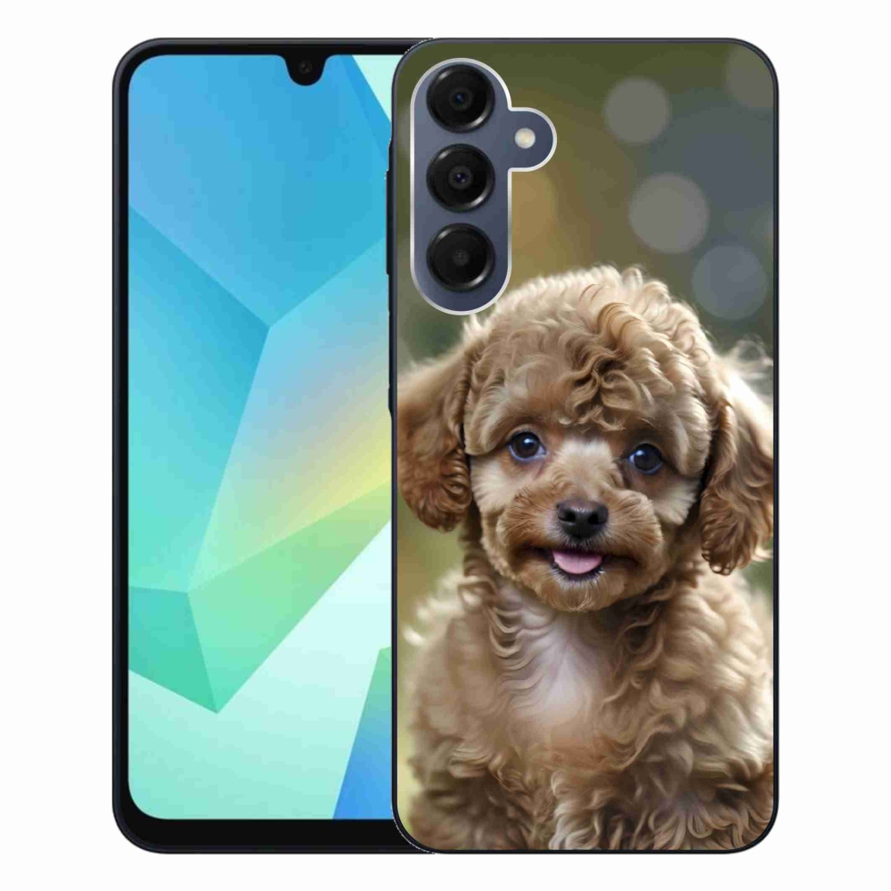 Gélový kryt mmCase na Samsung Galaxy A16 4G/5G - roztomilý pudel