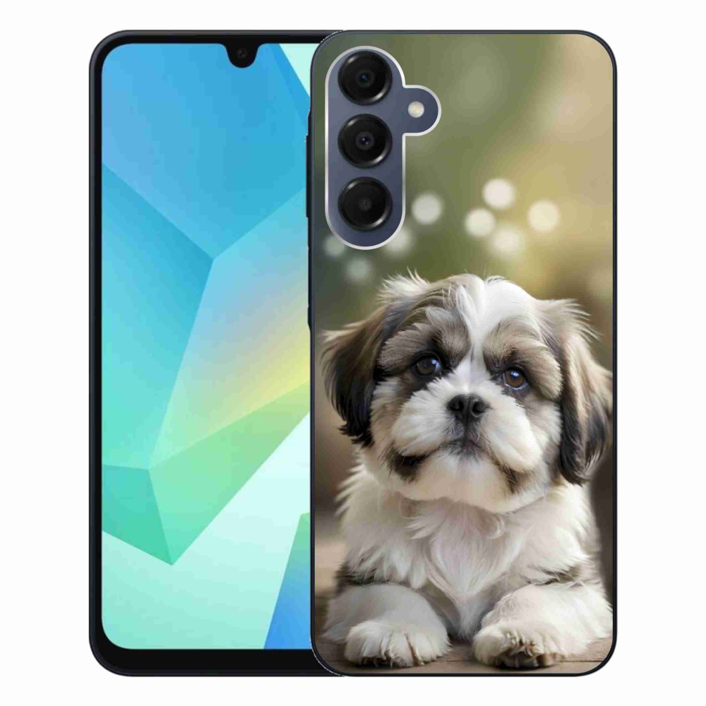 Gélový kryt mmCase na Samsung Galaxy A16 4G/5G - roztomilý shih-tzu