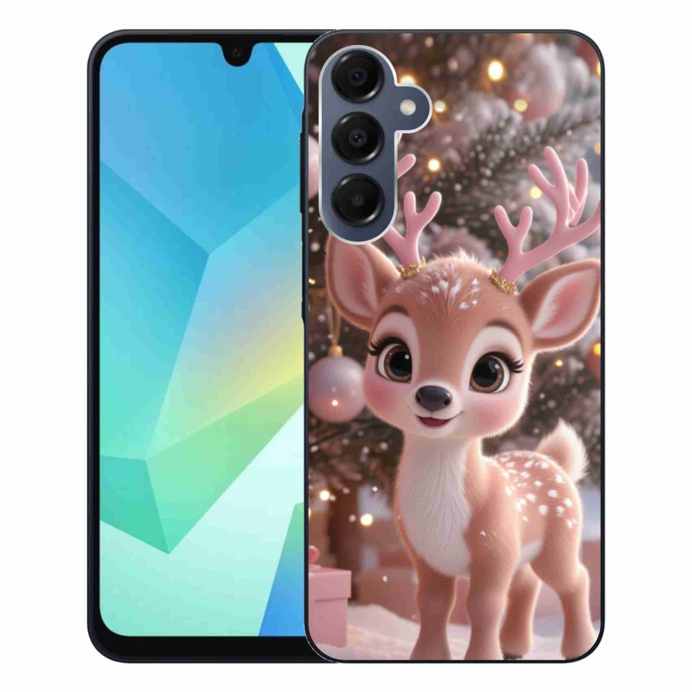 Gélový kryt mmCase na Samsung Galaxy A16 4G/5G - roztomilý sob