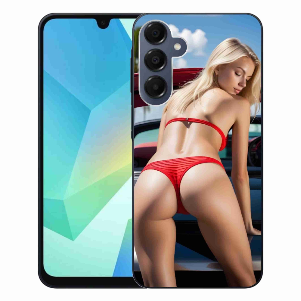Gélový kryt mmCase Samsung Galaxy A16 4G/5G - sexy žena 2