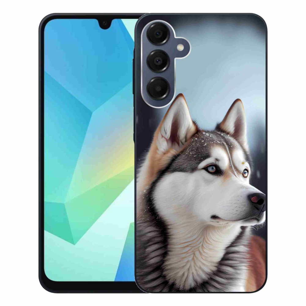 Gélový kryt mmCase na Samsung Galaxy A16 4G/5G - sibírsky husky