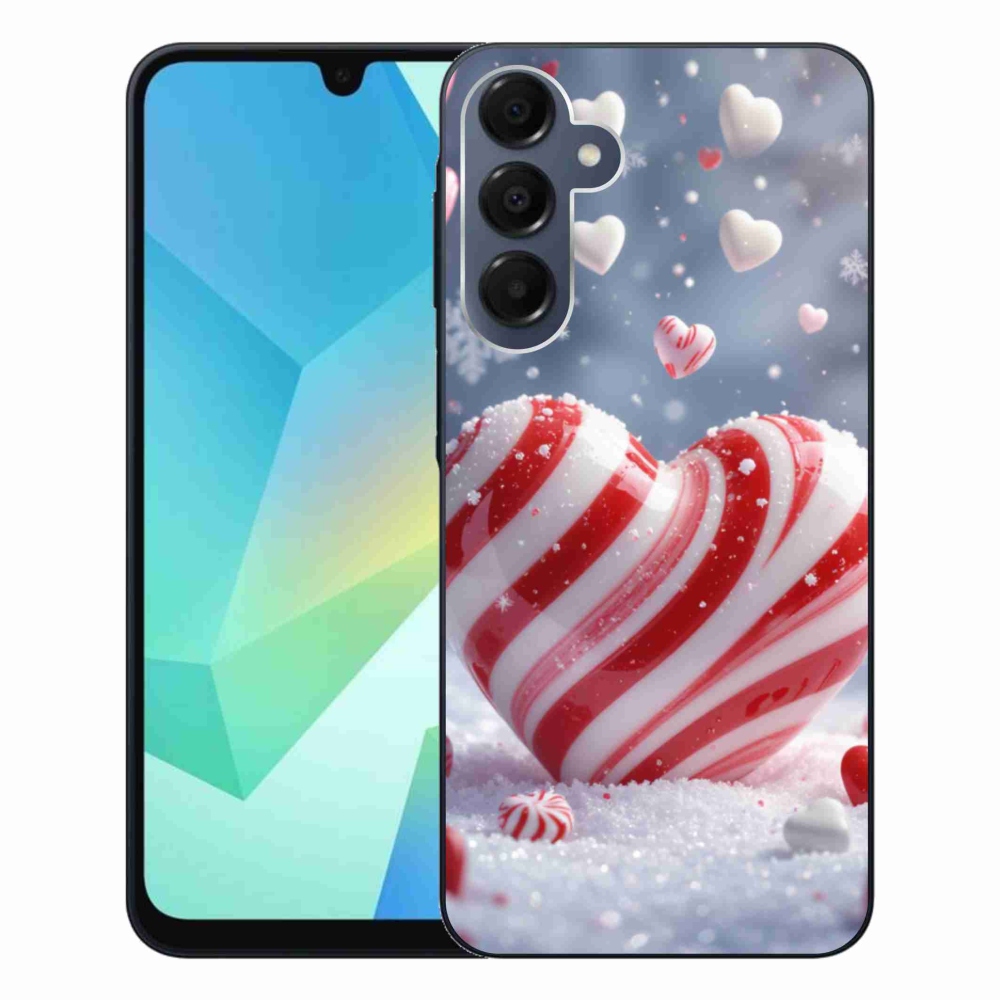 Gélový kryt mmCase na Samsung Galaxy A16 4G/5G - sladké srdce