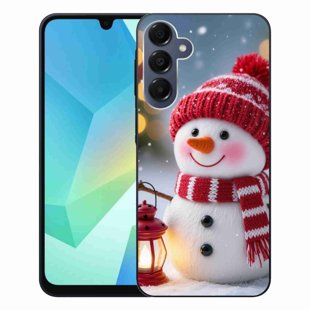Gélový kryt mmCase na Samsung Galaxy A16 4G/5G - snehuliak 2