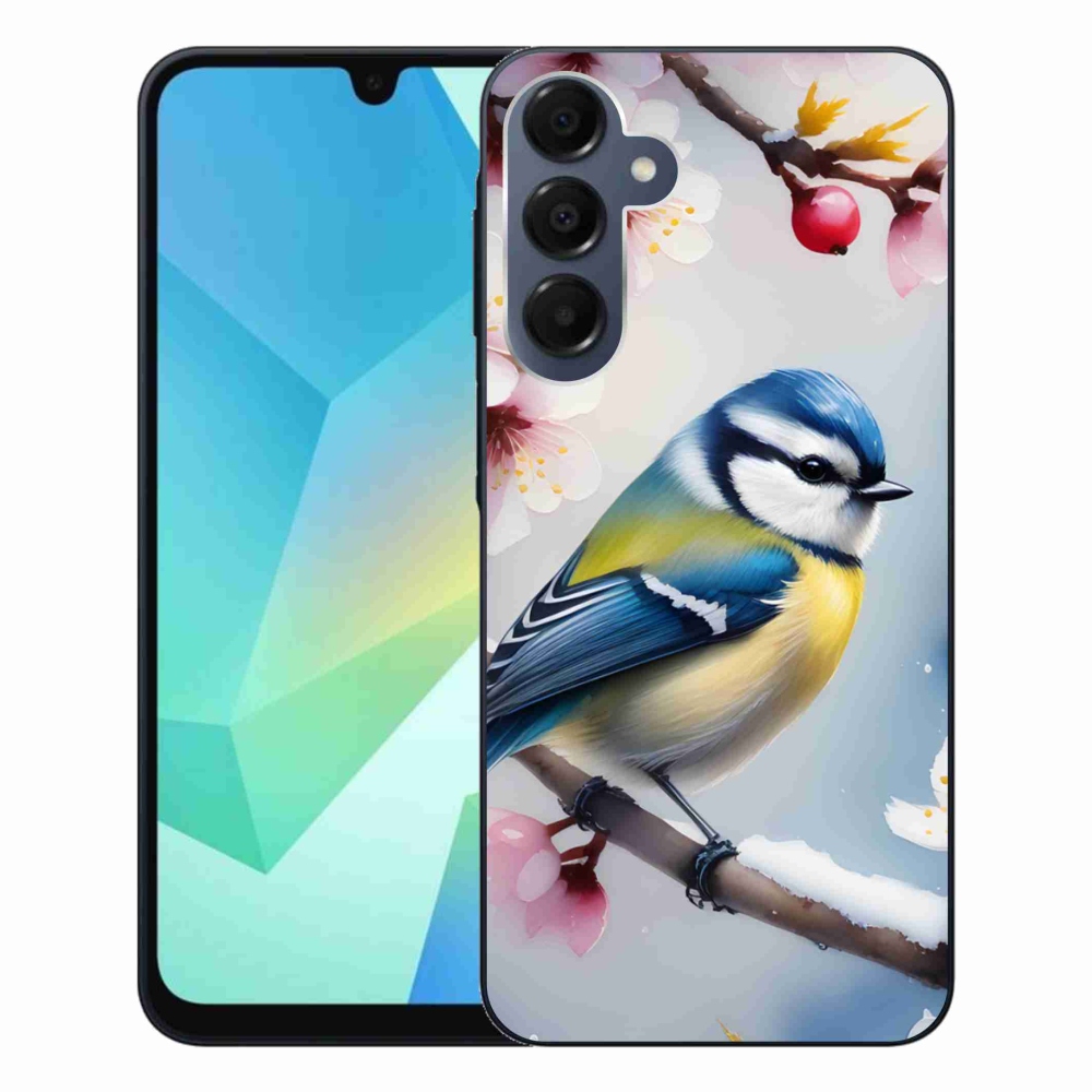 Gélový kryt mmCase na Samsung Galaxy A16 4G/5G - sýkorka