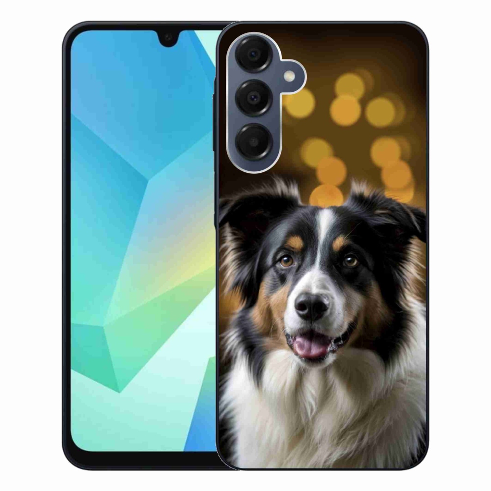 Gélový kryt mmCase na Samsung Galaxy A16 4G/5G - usmievavý austrálsky ovčiak