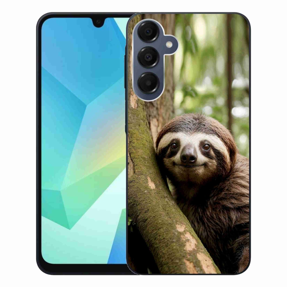 Gélový kryt mmCase na Samsung Galaxy A16 4G/5G - usmievavý leňochod