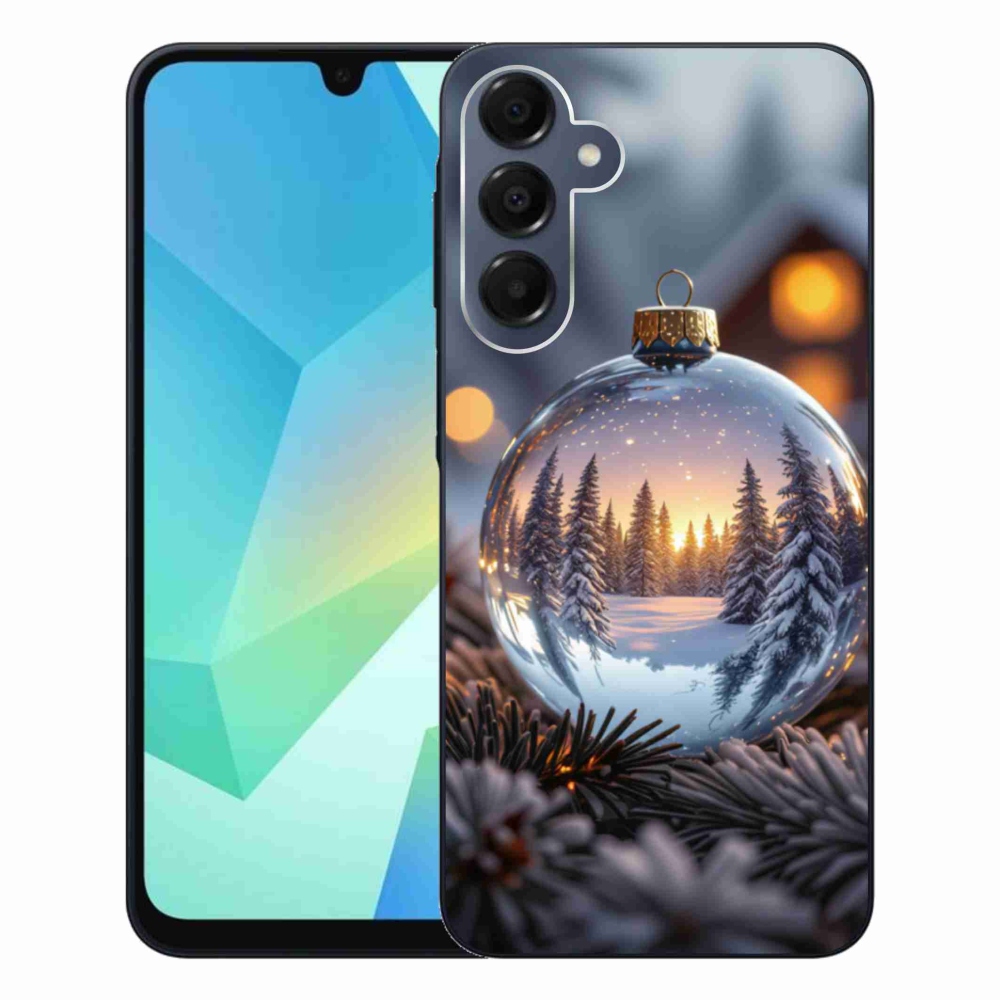 Gélový kryt mmCase na Samsung Galaxy A16 4G/5G - vianočná ozdoba