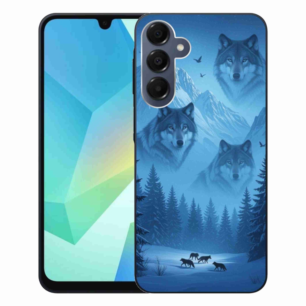 Gélový kryt mmCase na Samsung Galaxy A16 4G/5G - vlčia svorka