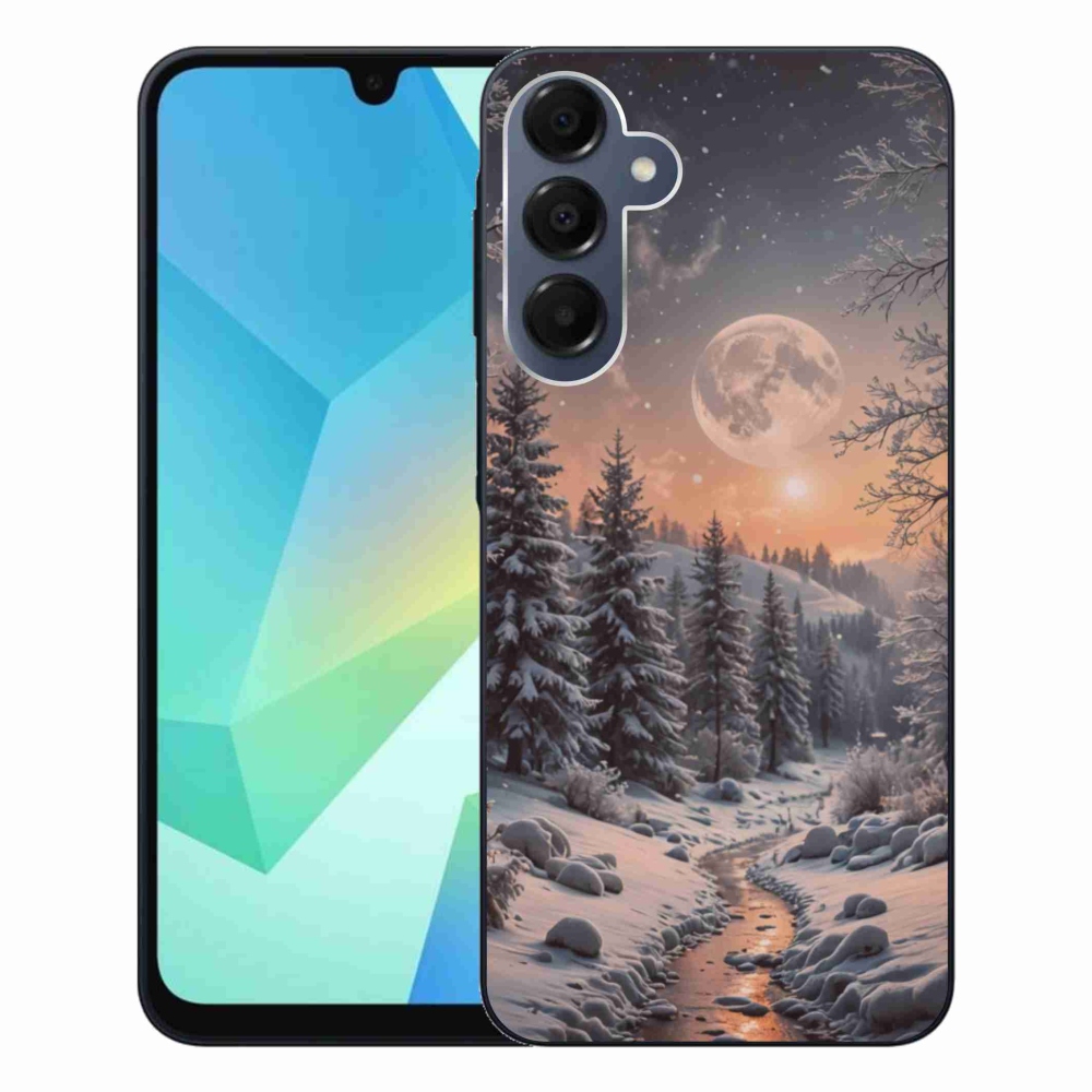 Gélový kryt mmCase na Samsung Galaxy A16 4G/5G - zimná krajina 2