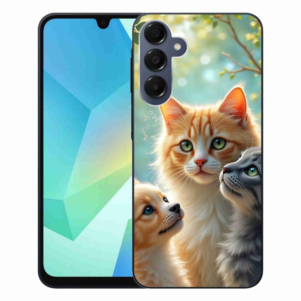 Gélový kryt mmCase na Samsung Galaxy A16 4G/5G - zvieracie priateľstvo 2