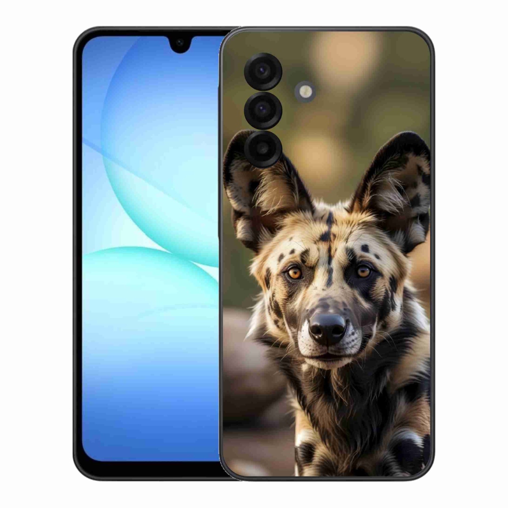 Gélový kryt mmCase Samsung Galaxy A17 4G/5G - africký divoký pes