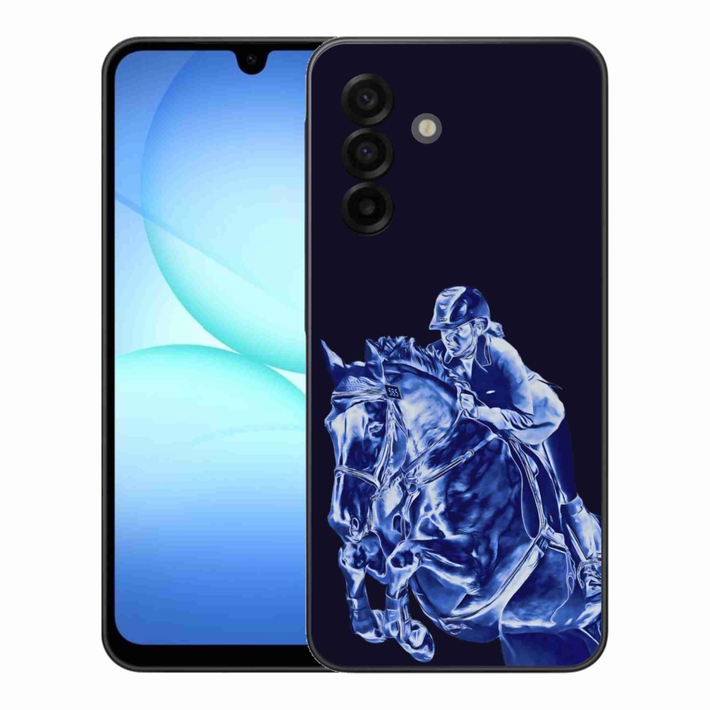 Gélový kryt mmCase na Samsung Galaxy A17 4G/5G - dostihový kôň