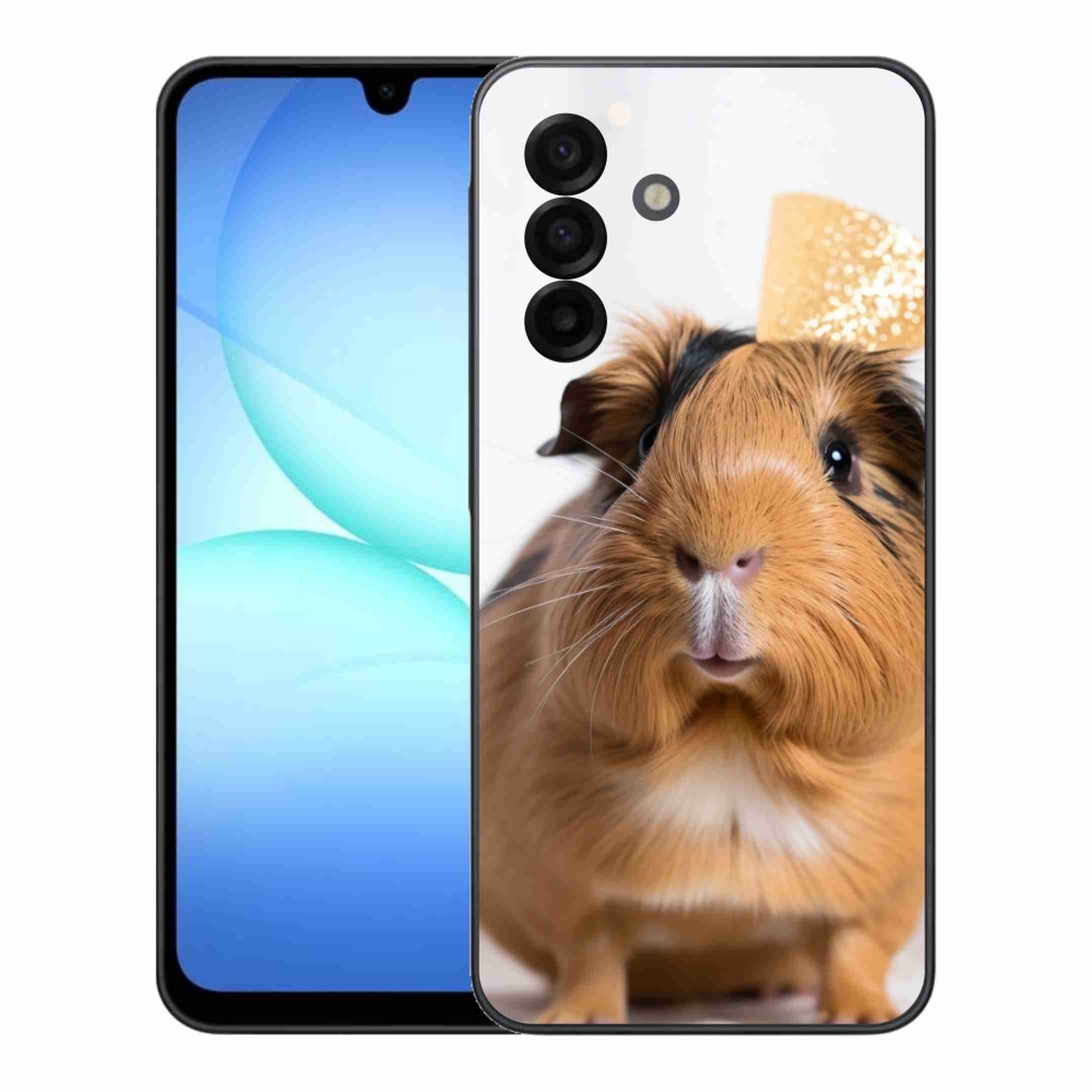 Gélový kryt mmCase na Samsung Galaxy A17 4G/5G - hnedé morča