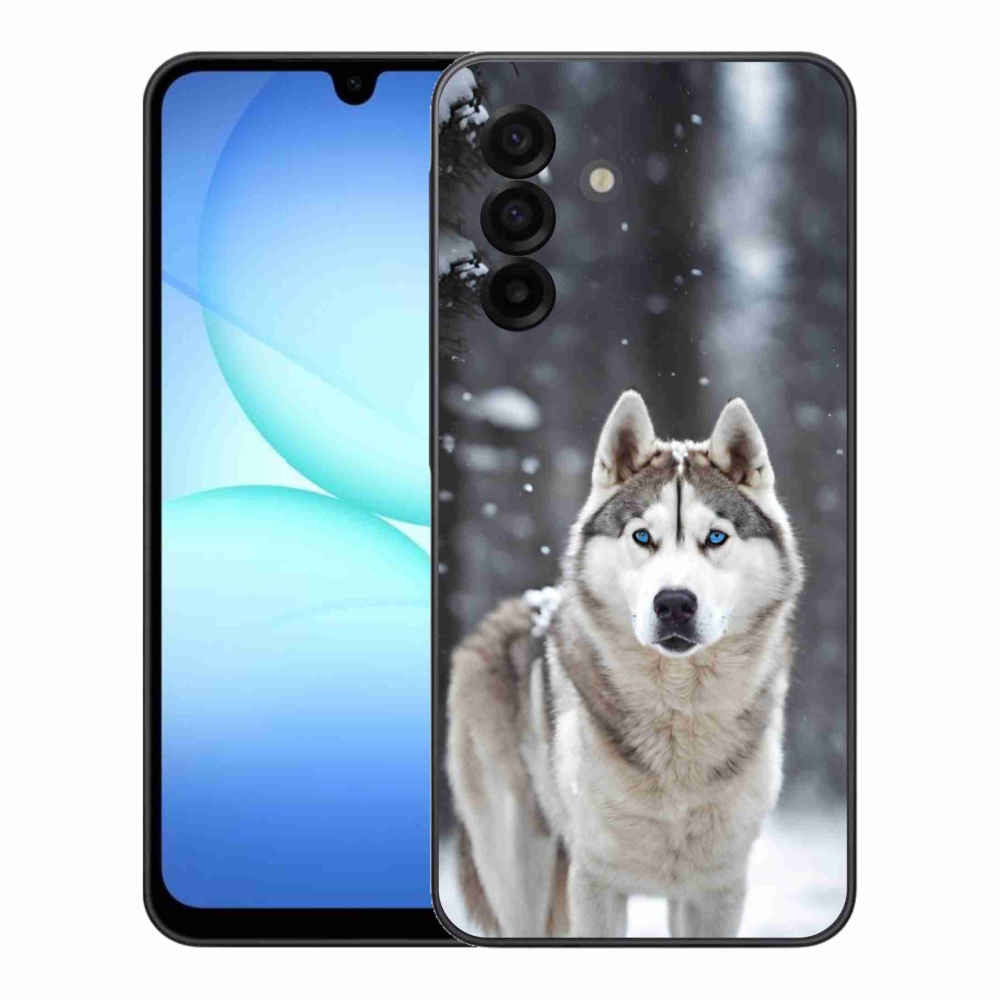 Gélový kryt mmCase na Samsung Galaxy A17 4G/5G - husky 2
