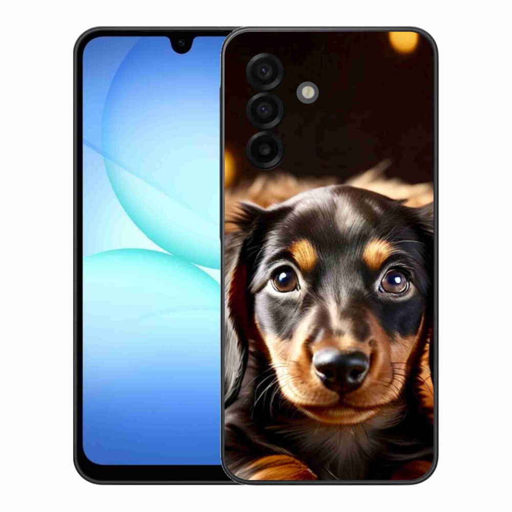 Gélový kryt mmCase na Samsung Galaxy A17 4G/5G - jazvečík