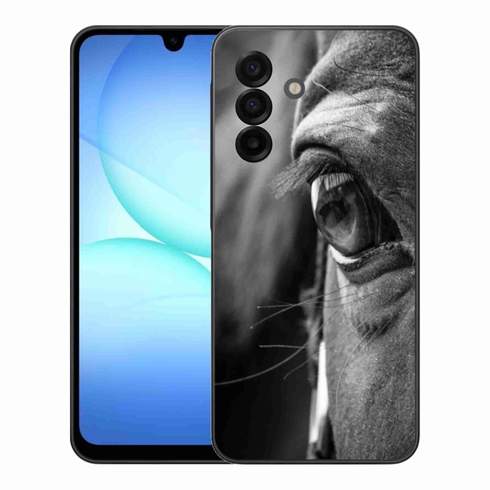 Gélový kryt mmCase na Samsung Galaxy A17 4G/5G - konský pohľad