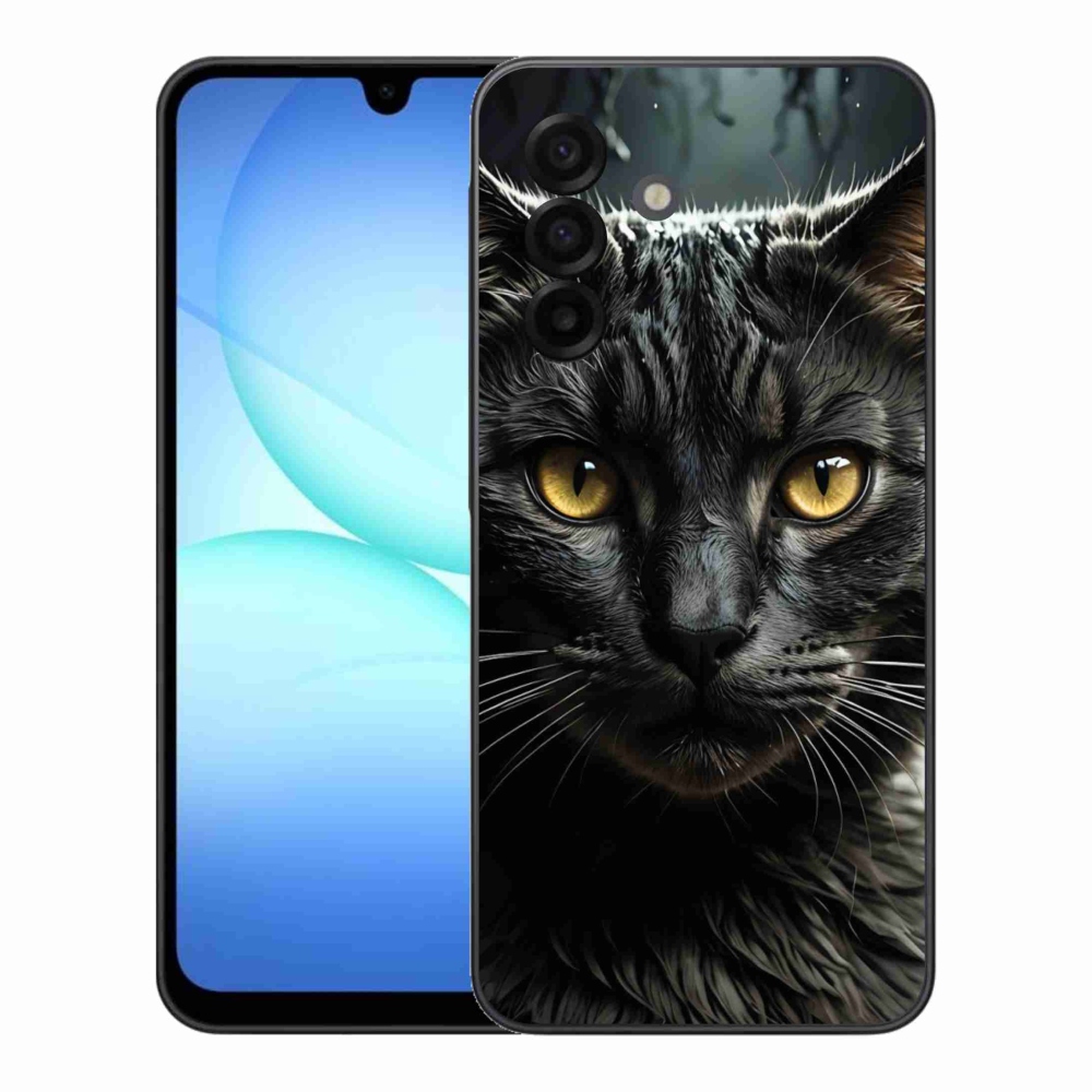 Gélový kryt mmCase na Samsung Galaxy A17 4G/5G - mačacie pohľad 3