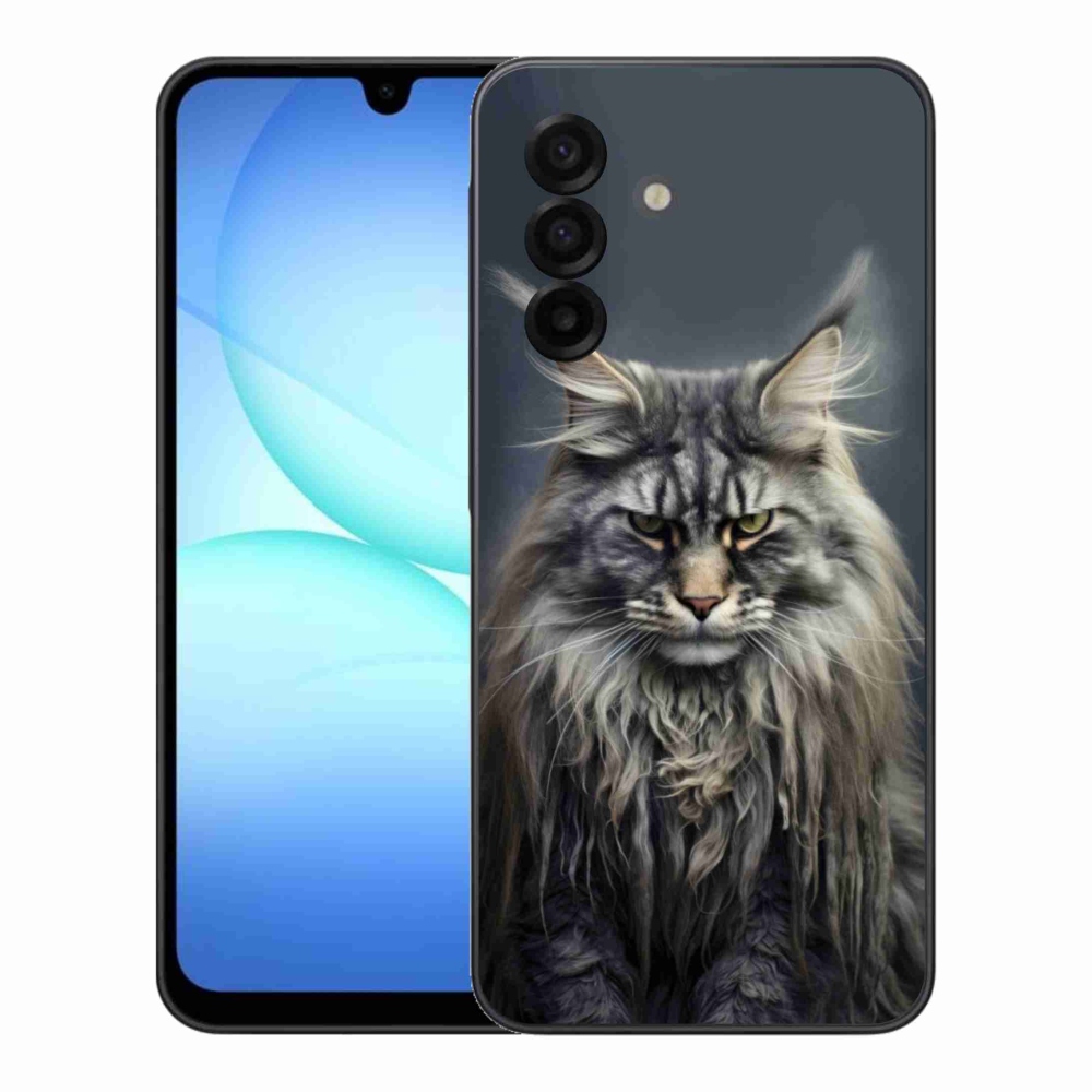 Gélový kryt mmCase na Samsung Galaxy A17 4G/5G - mačacie pohľad 4