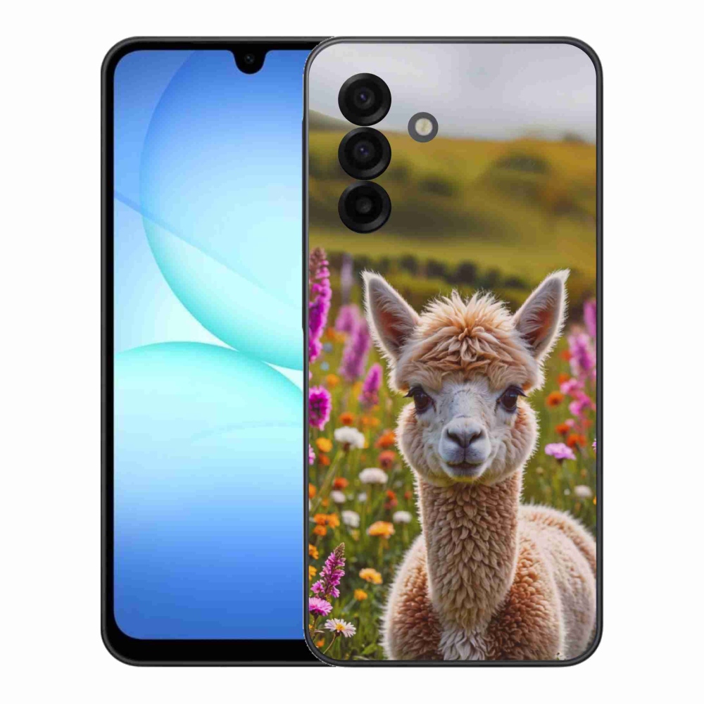 Gélový kryt mmCase na Samsung Galaxy A17 4G/5G - lama na lúke