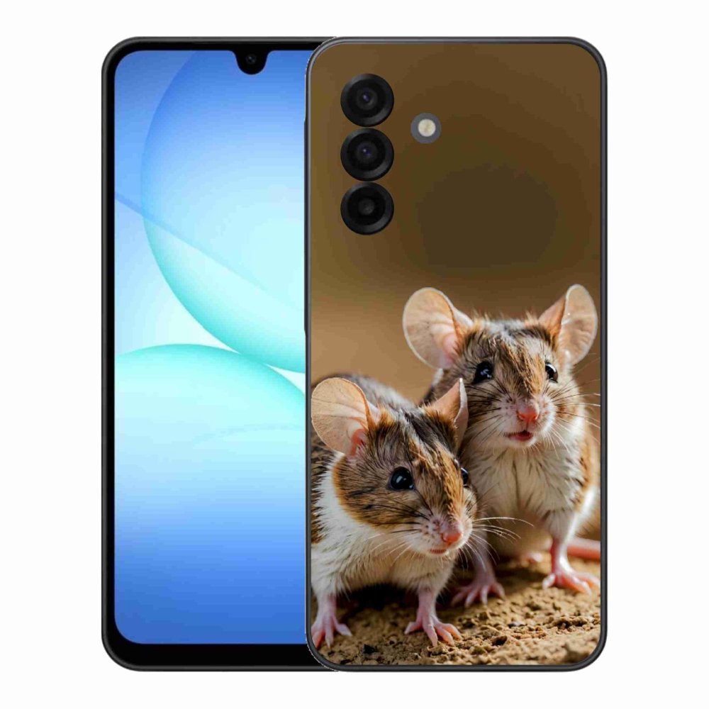 Gélový kryt mmCase na Samsung Galaxy A17 4G/5G - myší duo