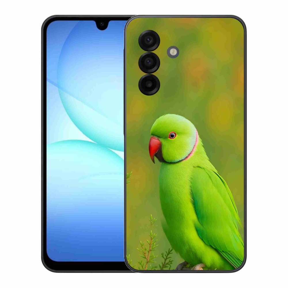 Gélový kryt mmCase na Samsung Galaxy A17 4G/5G - papagáj Alexandr 2