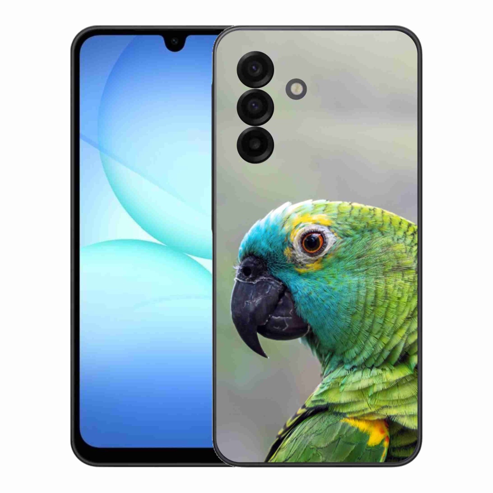 Gélový kryt mmCase na Samsung Galaxy A17 4G/5G - papagáj amazoňan