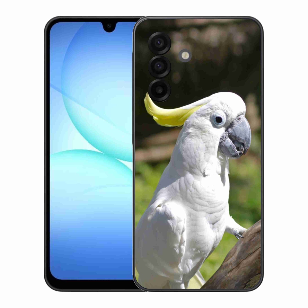 Gélový kryt mmCase na Samsung Galaxy A17 4G/5G - papagáj kakadu 2