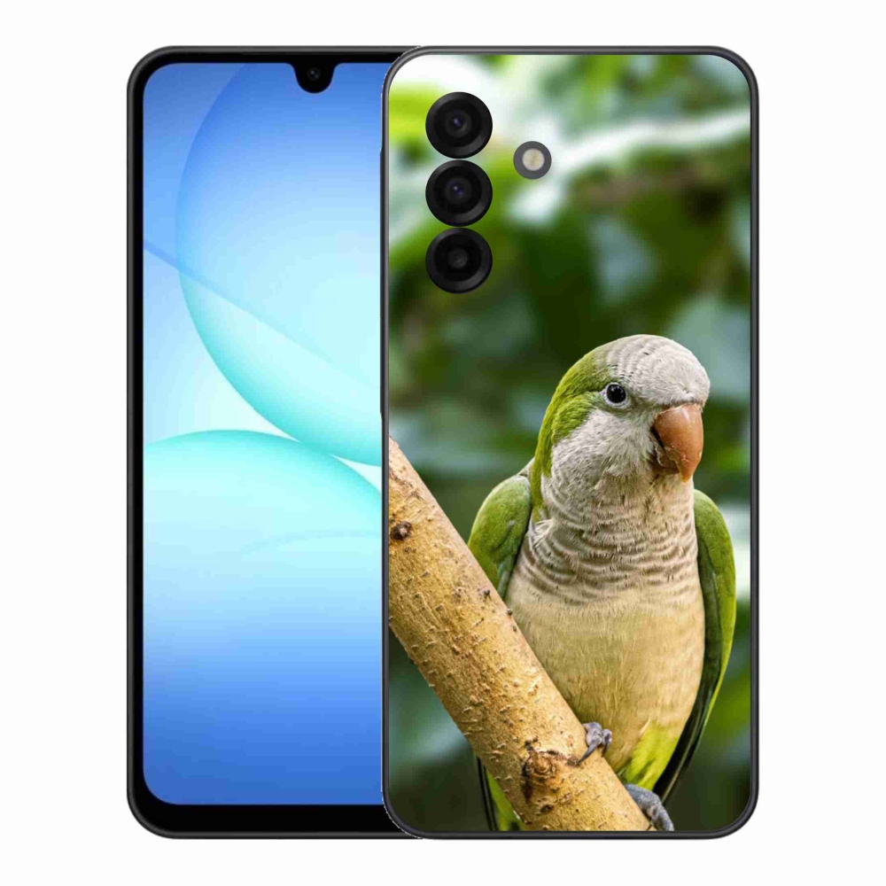 Gélový kryt mmCase na Samsung Galaxy A17 4G/5G - papagáj mníšok