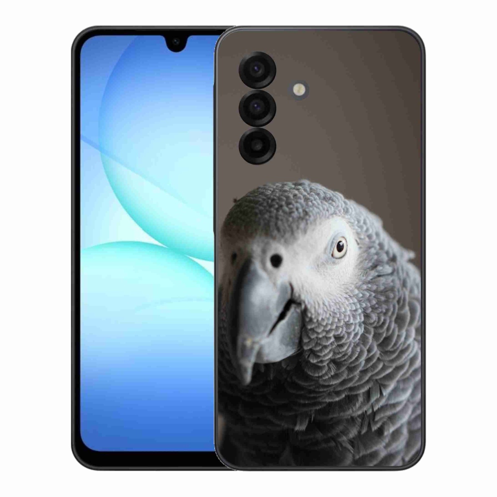 Gélový kryt mmCase na Samsung Galaxy A17 4G/5G - papagáj žako 2