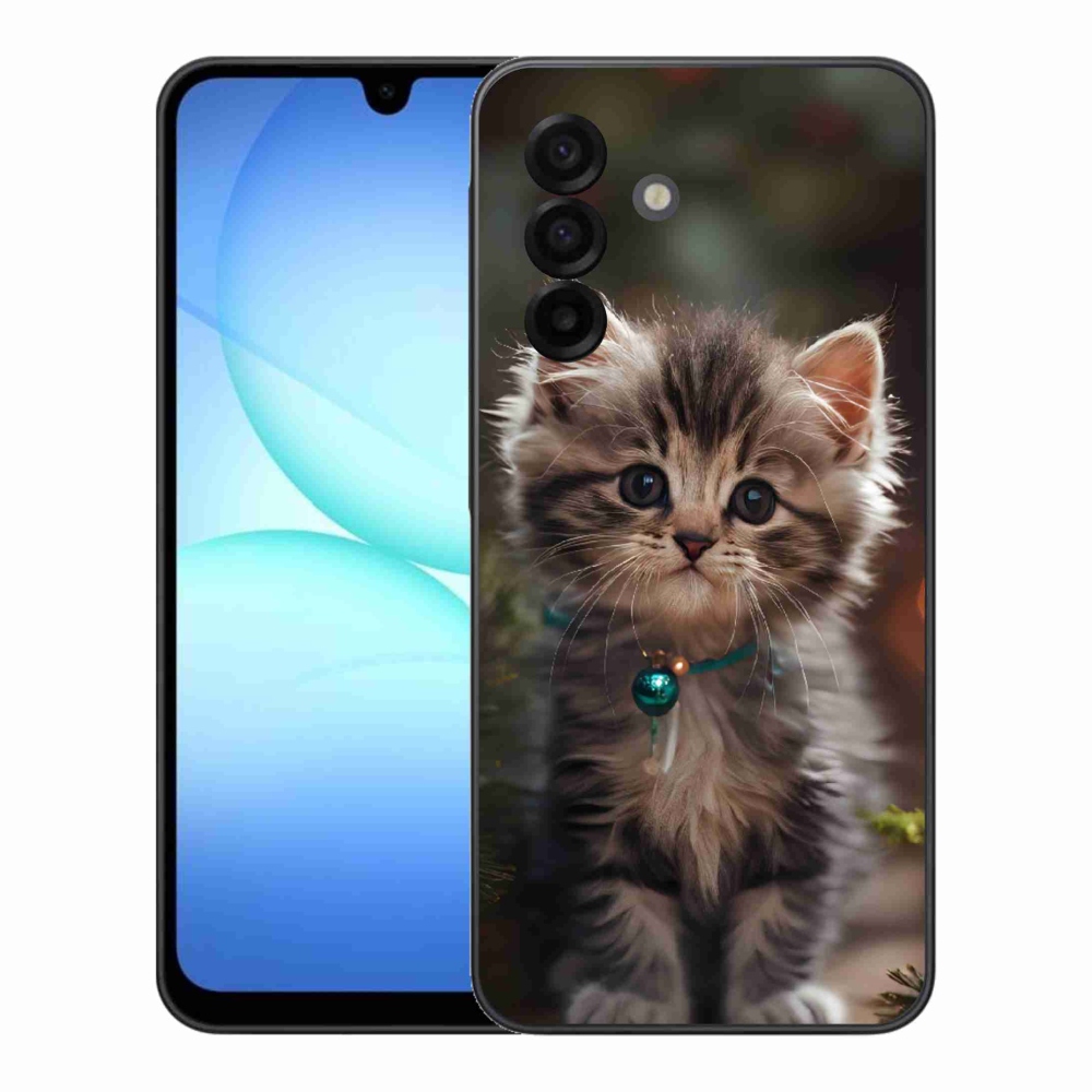 Gélový kryt mmCase na Samsung Galaxy A17 4G/5G - roztomilé mačiatko 11