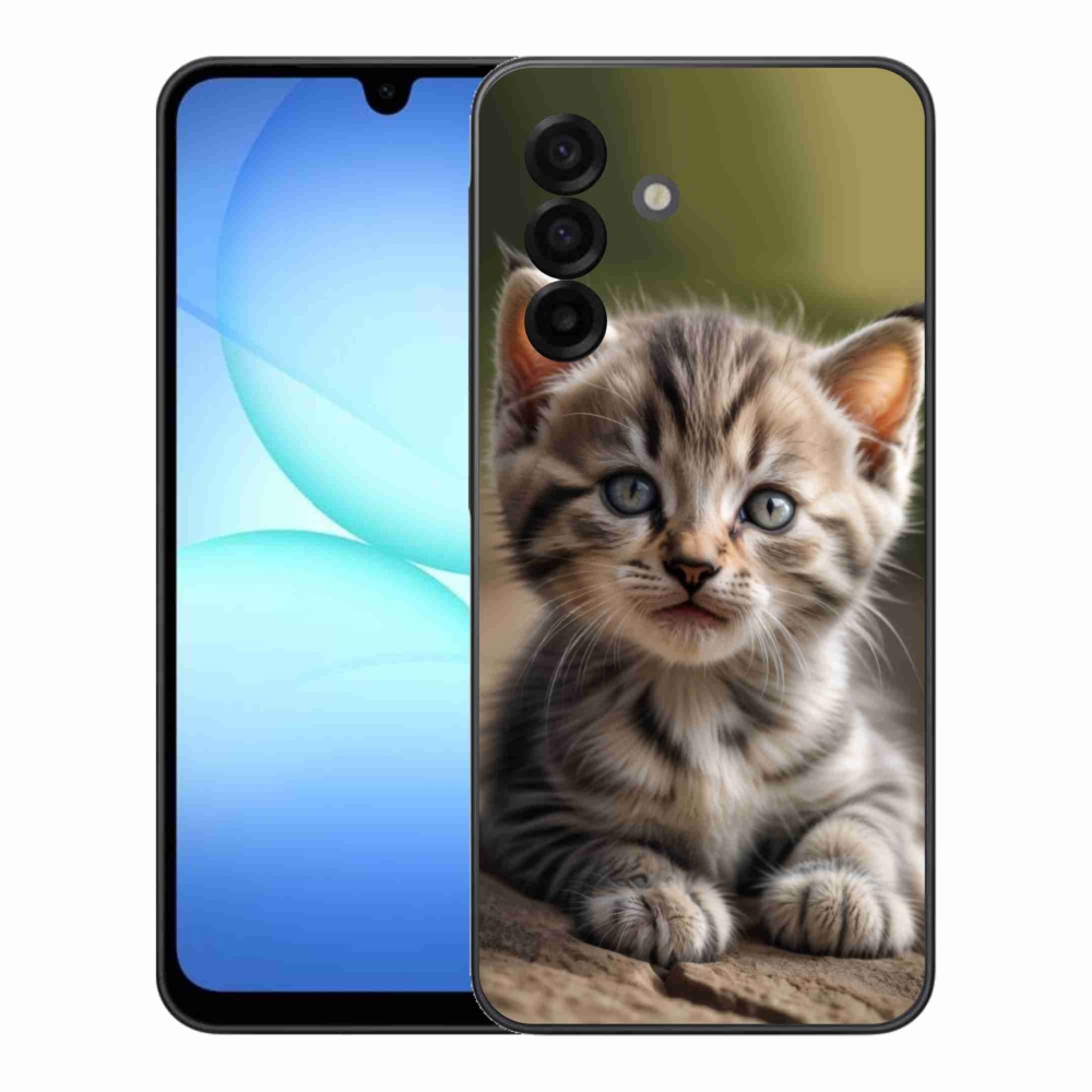 Gélový kryt mmCase na Samsung Galaxy A17 4G/5G - roztomilé mačiatko 9