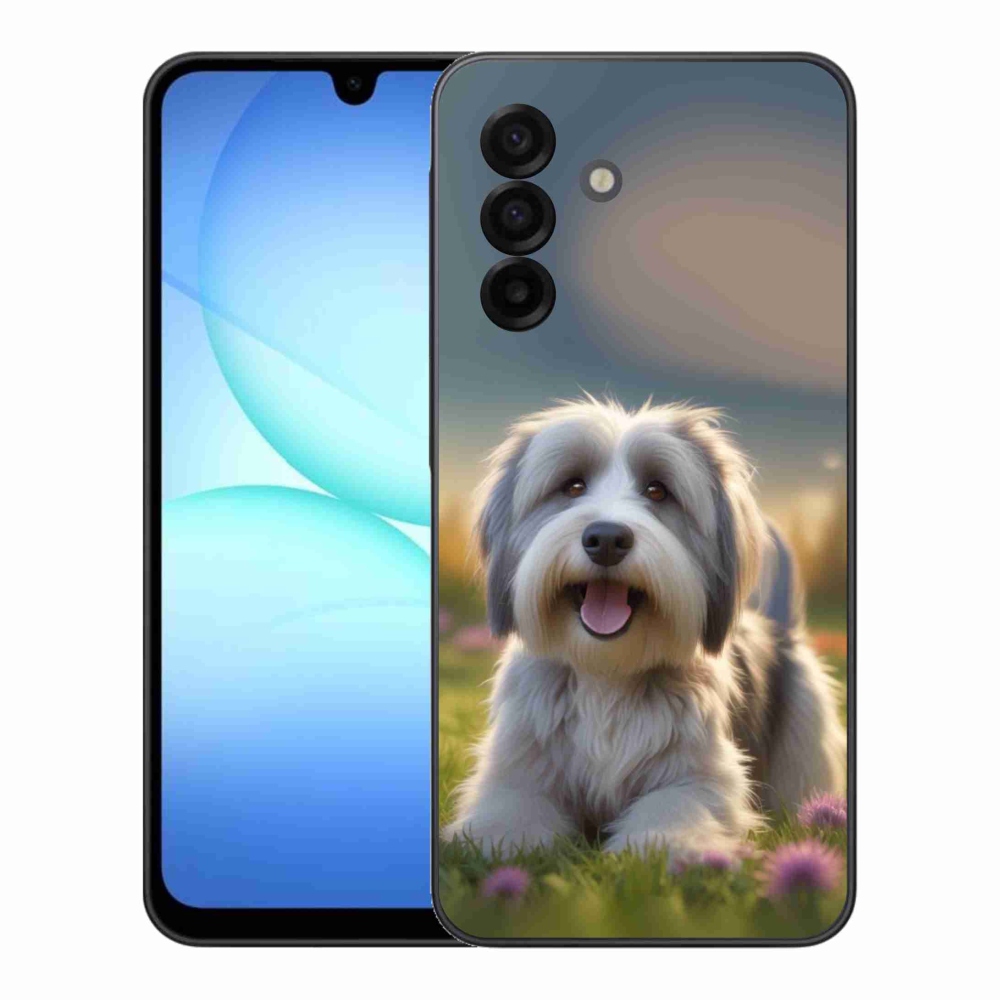 Gélový kryt mmCase na Samsung Galaxy A17 4G/5G - roztomilý havanský psík