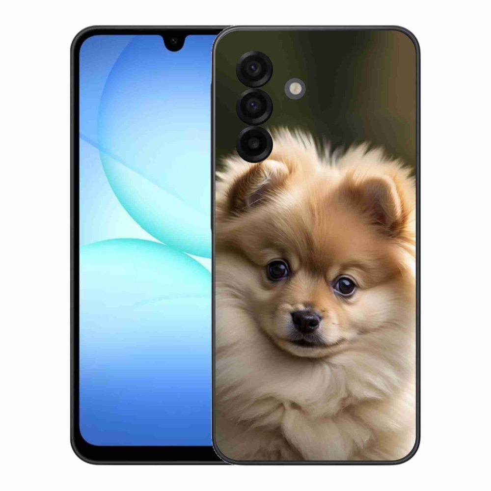 Gélový kryt mmCase na Samsung Galaxy A17 4G/5G - roztomilý pomeranian 2