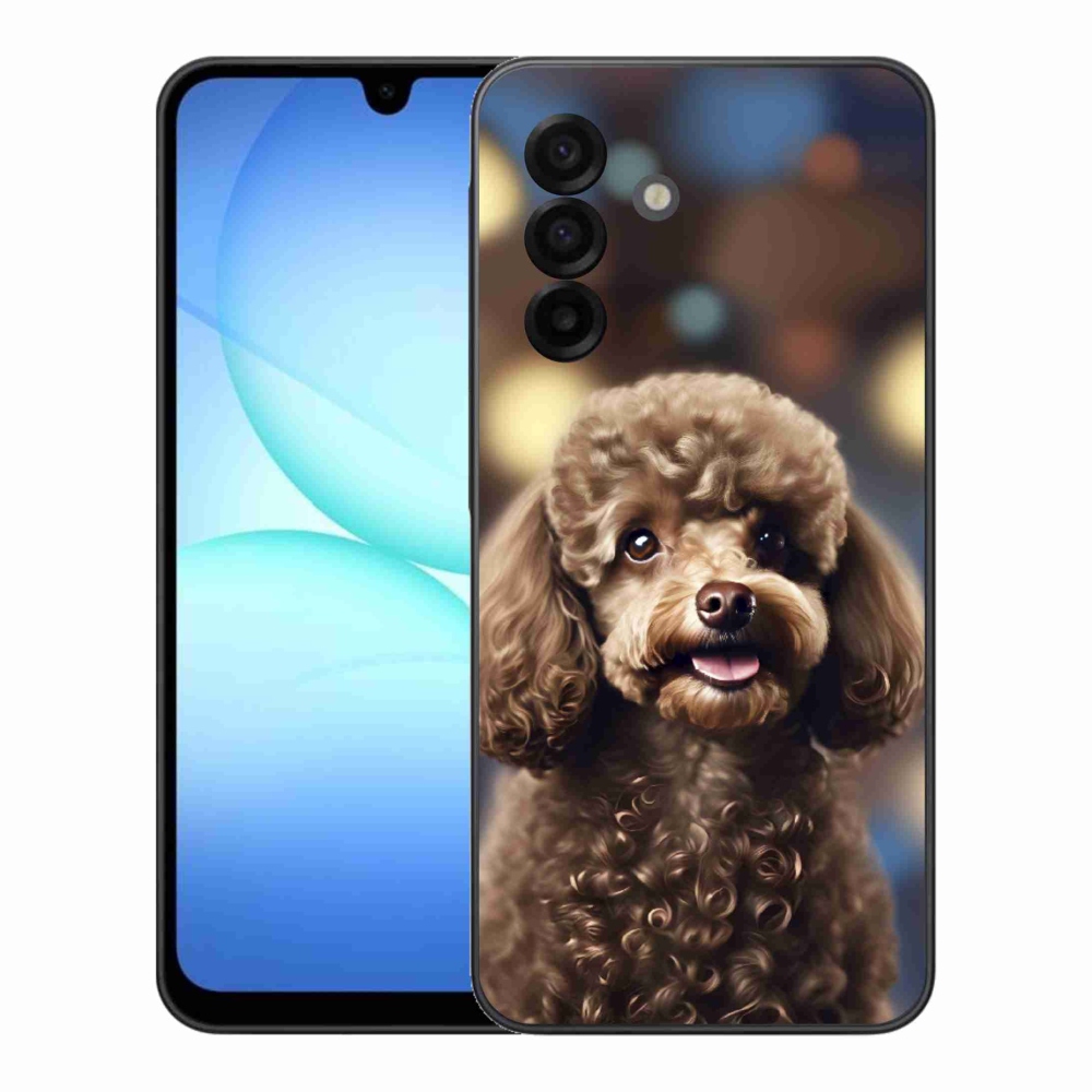 Gélový kryt mmCase na Samsung Galaxy A17 4G/5G - roztomilý pudel