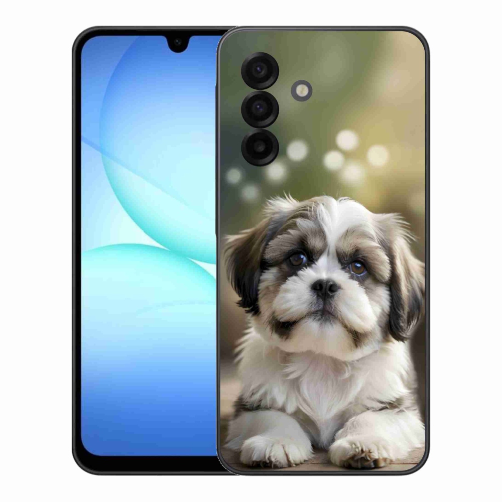 Gélový kryt mmCase na Samsung Galaxy A17 4G/5G - roztomilý shih-tzu