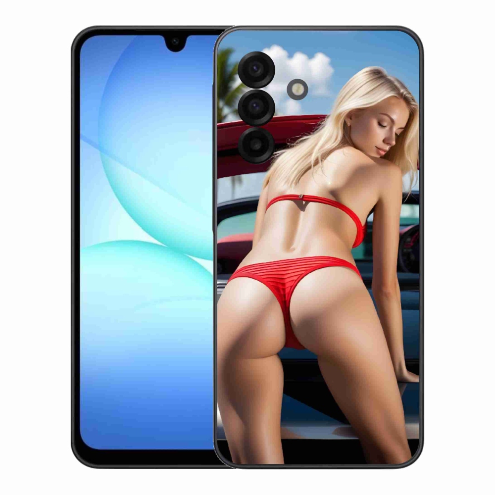 Gélový kryt mmCase Samsung Galaxy A17 4G/5G - sexy žena 2