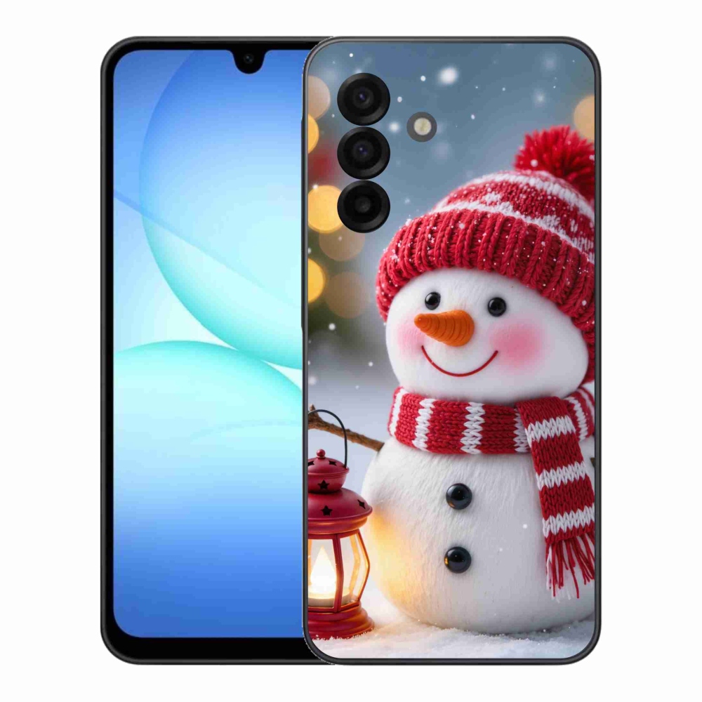 Gélový kryt mmCase na Samsung Galaxy A17 4G/5G - snehuliak 2