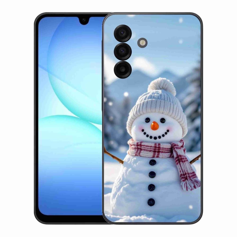 Gélový kryt mmCase na Samsung Galaxy A17 4G/5G - snehuliak 3