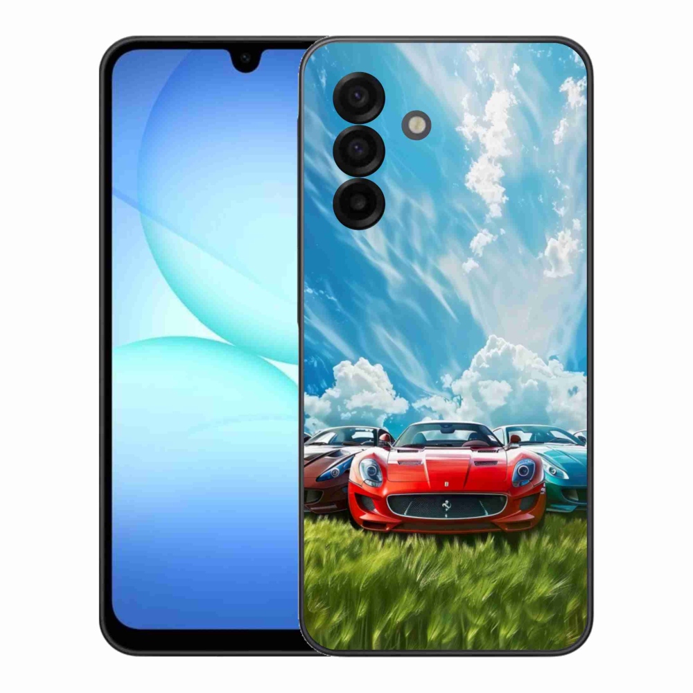 Gélový kryt mmCase na Samsung Galaxy A17 4G/5G - športové vozidlá